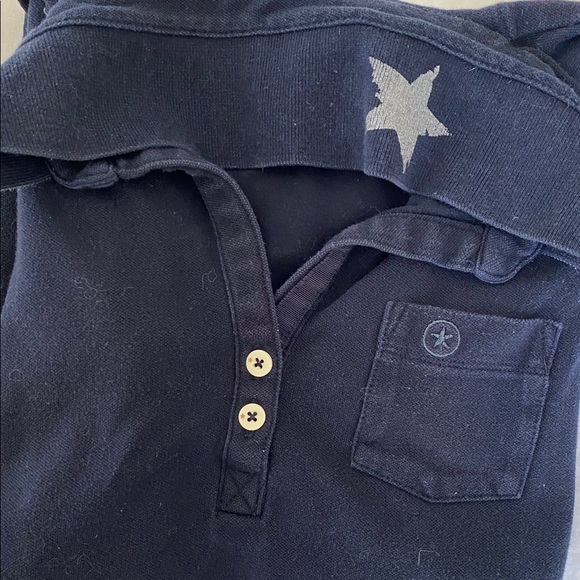 Converse All Star Collared T-Shirt - Picture 1 of 4